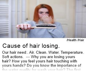 Cause of hair losing