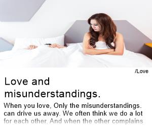 Love and misunderstandings