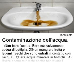 Contaminazione dell'acqua