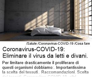 Coronavirus-COVID-19 Eliminare il virus da letti e divani