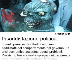 Insoddisfazione politica