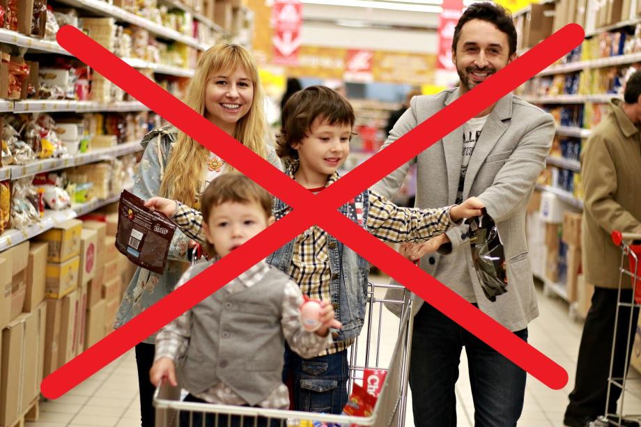 Coronavirus-COVID-19: Non fate shopping con la vostra famiglia