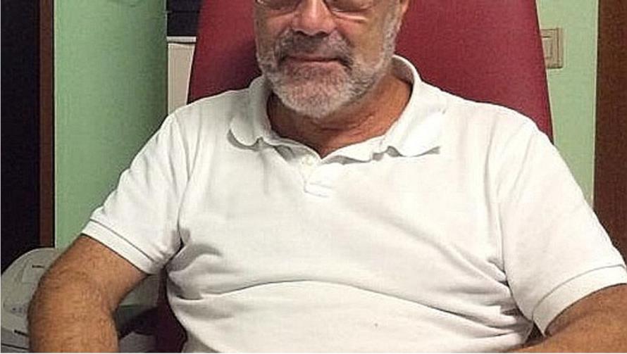 Dr. Antonio Gobbi family doctor who fell ill with COVID-19 on the eve of retirement, to assist his patients.